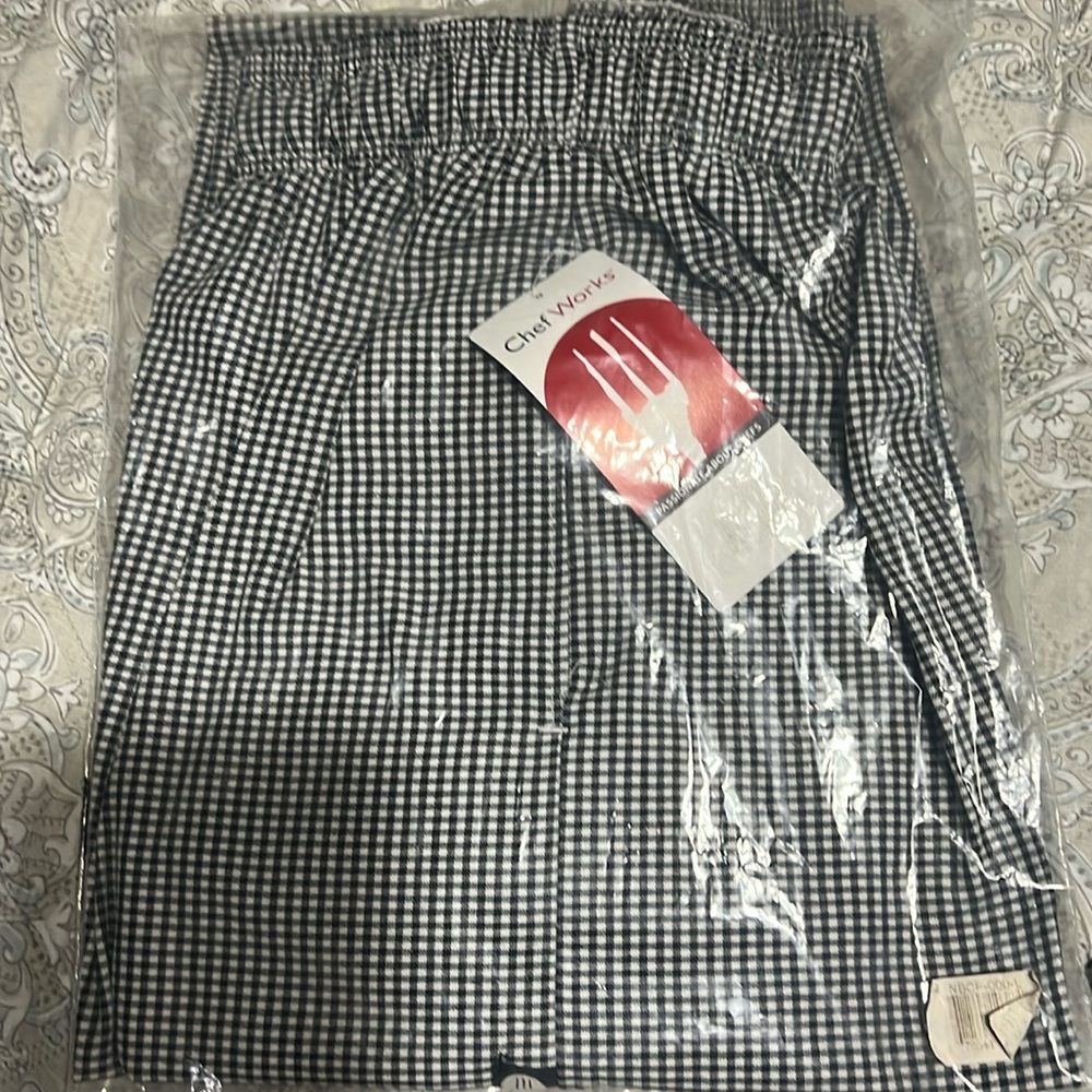 Brand new chef pants